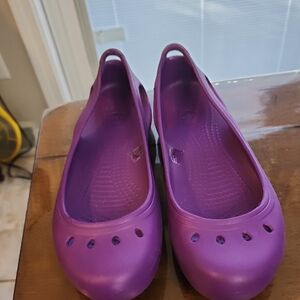 CROCS Purple Women's Flats